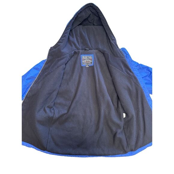 Vintage Pacific Trail Blue Winter Snow Rain Zip Up Hooded Lined Jacket | Medium - Picture 5 of 7